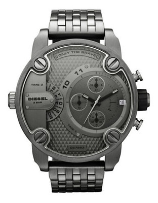 Diesel Gunmetal Bracelet MidSize 51 Mm Multi Function Watch - Grey