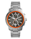 Michael Kors Silver Tone Granger Watch - Silver