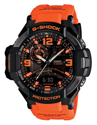 Casio G Shock GA1000 - Orange