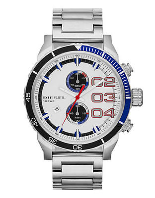 Diesel Franchise Stainless Steel Watch - Silver