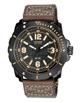 Citizen Drive With Due Respect Brown Watch - Brown