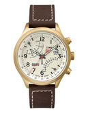 Timex Mens Flyback Chronograph Standard T2P510ZL - Brown