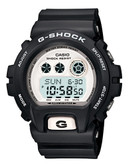 Casio G-Shock XL 6900 Matte Black and White Watch - White