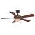Wintrop Ceiling Fan in Rustic Bronze Finish - 52 Inches