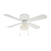 Littleton Ceiling Fan in White - 42 Inches