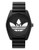 Adidas Santiago Black silicone with White Trefoil - Black
