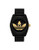 Adidas Santiago Black Silicone with Gold Trefoil - Black