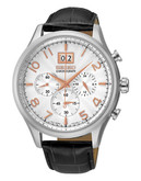 Seiko Quartz Chronograph Watch - Black
