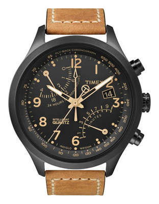 Timex Men's T Series Racing Fly-Back Chronograph Watch - Tan