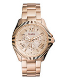 Fossil Womens Cecile - Rose Gold