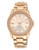 Vince Camuto Ladies Stainless Steel Watch with Crystals on the Bezel - Rose Gold
