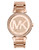 Michael Kors Michael Kors Rose Gold Tone Parker Watch with Logo Dial - Rose Gold