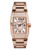 Michael Kors Mid Size Rose Gold Tone Stainless Steel Denali Three Hand  Watch - Rose Gold