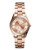 Michael Kors Womens Colette Mid Size 3 Hand Day Date - Rose Gold