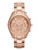 Armani Exchange Womens Chronograph on Rose Gold IP Bracelet - Rose Gold