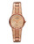 Skagen Denmark Klassik Womens Two Hand Stainless Steel Watch Rose Gold Tone - Rose Gold