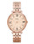 Fossil Jacqueline Three Hand Stainless Steel Watch Rose - Rose Gold