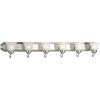 Brushed Nickel 6-light Wall Bracket