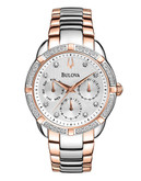 Bulova Bulova Ladies Diamond Watch - Two Tone