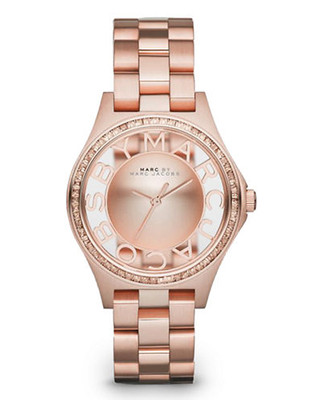 Marc By Marc Jacobs Womens Henry Standard MBM3339 - Rose gold