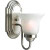 Brushed Nickel 1-light Wall Bracket