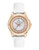 Bulova Quartz Watch - White/Rose Gold