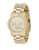 Michael Kors Mid Sized Iconic Gold Plated Runway Watch - GOLD