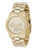 Michael Kors Mid Sized Iconic Gold Plated Runway Watch - Gold