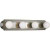 Brushed Nickel 4-light Wall Bracket