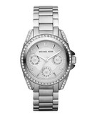 Michael Kors Round Silver Mini Watch - Silver