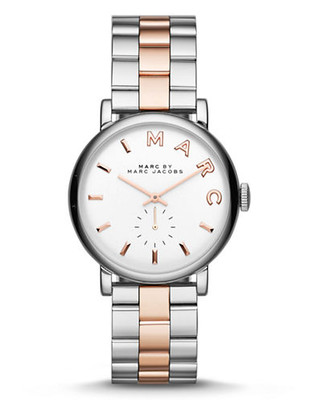 Marc By Marc Jacobs Baker Rose Gold And Silver Two Tone Bracelet - Two Tone