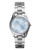 Michael Kors Womens Colette Mid Size 3 Hand Day Date - Silver