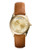 Michael Kors Womens Colette Mid Size 3 Hand Day Date - Beige