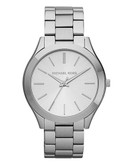 Michael Kors Slim Silver Watch - Silver
