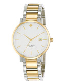 Kate Spade New York Large Two Tone Gramercy Watch - Two Tone
