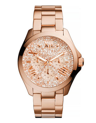 Fossil Womens Cecile Standard Multifunction AM4604 - Rose gold