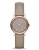 Marc By Marc Jacobs Baker Rose Gold With Grey Leather Strap - GREY