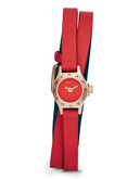 Marc By Marc Jacobs Womens Blade Petite MBM5534 - Red
