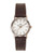 Bulova Quartz Watch - Rose Gold/Brown