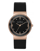 Skagen Denmark Womens Leonora Standard Watch - Black