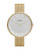Skagen Denmark Klassic yellow gold tone mesh Glitter watch. - Gold