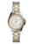 Fossil Womens Cecile Petite 3hand Watch AM4579 - Two-Tone