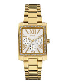 Guess Ladies MultiFunction Gold Tone Watch W0446L2 - Gold