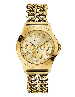 Guess Ladies Multi Function Gold Tone Watch 38mm W0439L2 - Gold