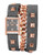 Vince Camuto Rosegold steel square wrap around watch with mirror dial - Rose Gold
