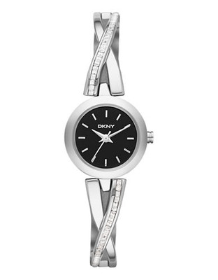 Dkny Womens Polished Stainless Steel Watch - SILVER