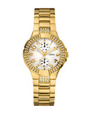 Guess Guess Gold Watch - Gold Tone