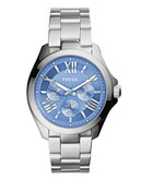 Fossil Womens Cecile Standard Multifunction - Silver