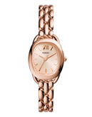Fossil Womens Sculptor Petite 3hand - Rose Gold