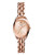 Fossil Womens Sculptor Petite 3hand - Rose Gold